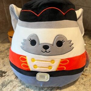 Squishmallow Gracelynn Plush - Black, White, Red and Grey